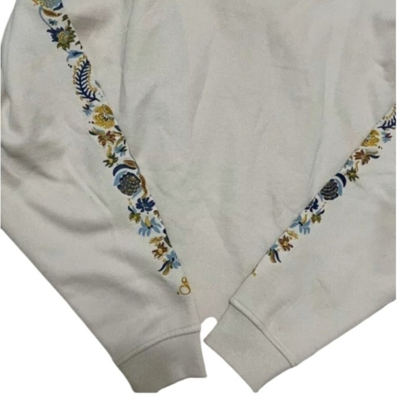 Scotch & Soda Amsterdam Hoodie - Embroidered Floral Design-Size Large, MSRP $118 - Picture 6 of 12